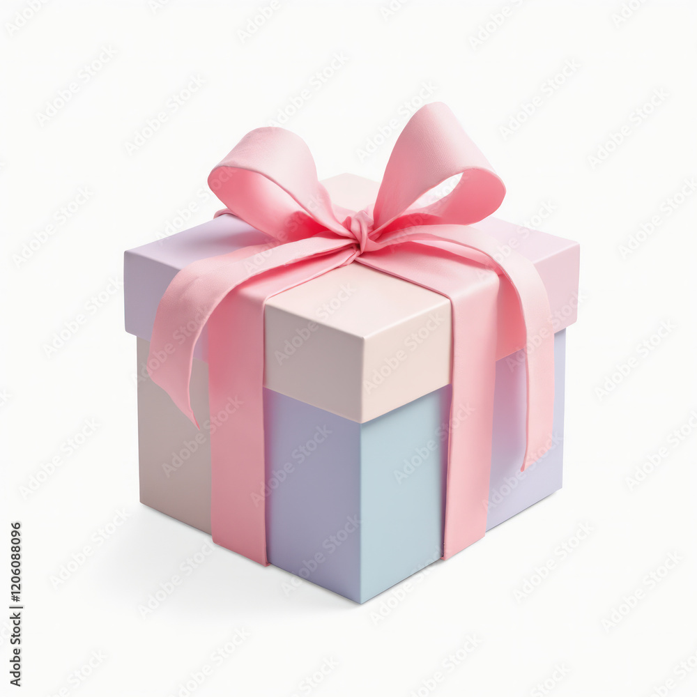 Abstract Flat-Style Gift Box with Bold Pastel Color Fills – An abstract flat-style gift box with bold pastel color fills isolated on a white background. Abstract Flat-Style Gift Box with Bold Pastel Color Fills – An abstract flat-style gift box with bold pastel color fills isolated on a white background.