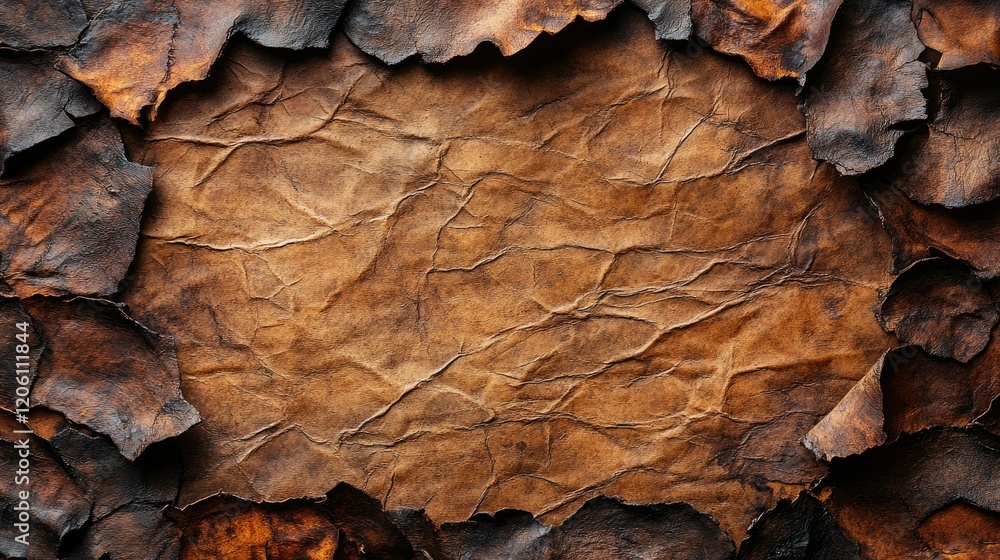 A textured background featuring crumpled, dark-edged paper, ideal for creative designs. A textured background featuring crumpled, dark-edged paper, ideal for creative designs.