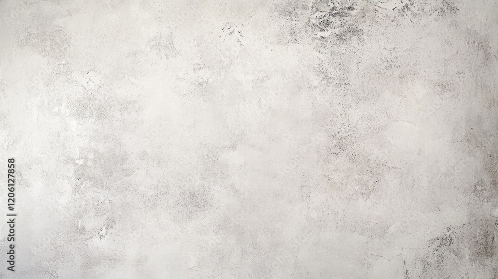 Fototapeta premium Smooth concrete wall with a light gray tone and soft natural texture background