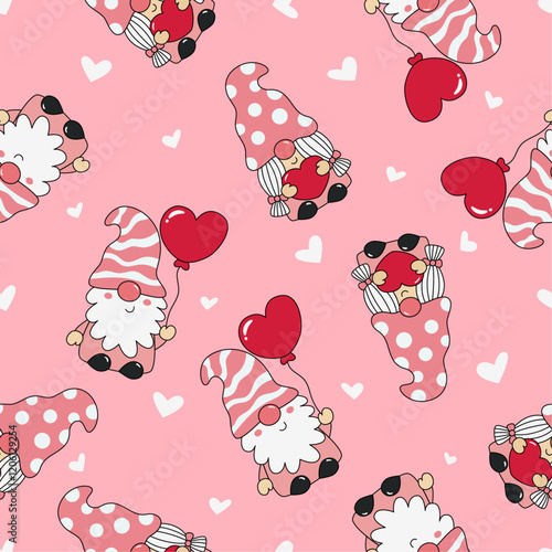 Heart Illustration, Hearts, Love, Valentine, Repeat print, kiss, Vector art, adobe illustration