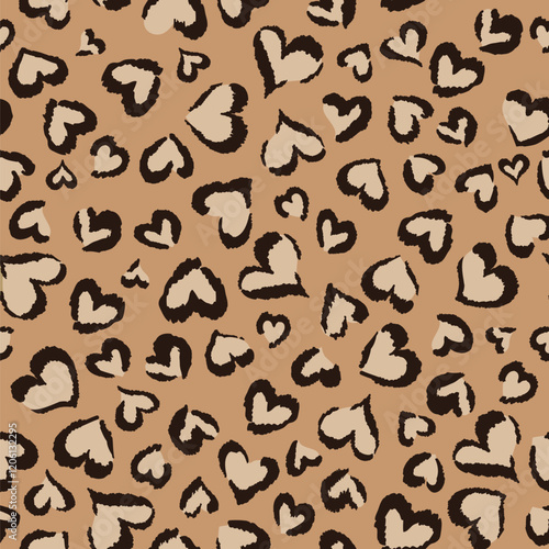 Heart Illustration, Hearts, Love, Valentine, Repeat print, kiss, Vector art, adobe illustration