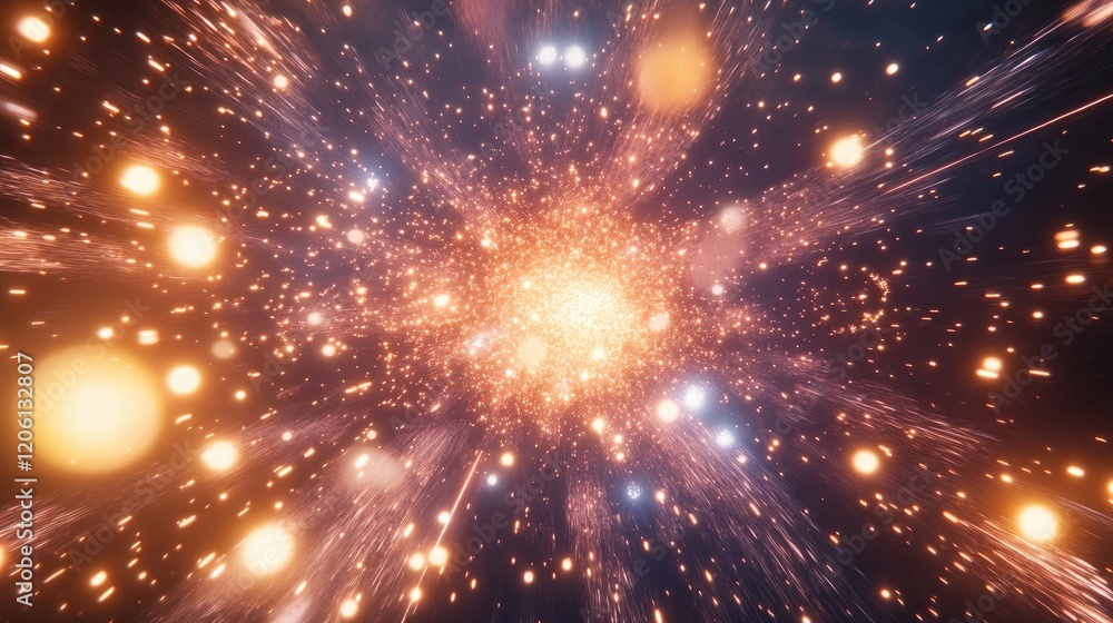 A breathtaking firework finale illuminating the horizon with bright, sparkling lights A breathtaking firework finale illuminating the horizon with bright, sparkling lights