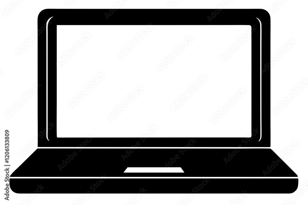 laptop isolated on white background laptop isolated on white background
