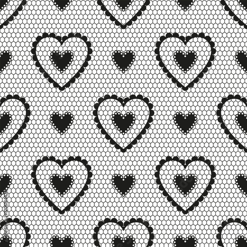 Heart Illustration, Hearts, Love, Valentine, Repeat print, kiss, Vector art, adobe illustration