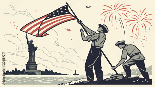 Celebrating America's Flag Day with Patriotism and National Pride