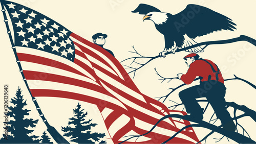 Celebrating America's Flag Day with Patriotism and National Pride