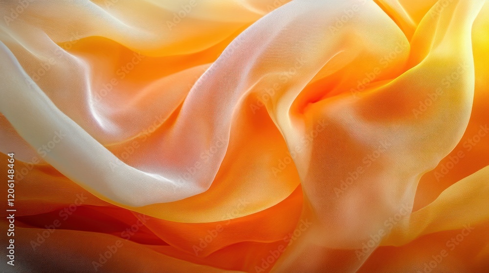 Textures resembling fabric or cloth flowing in soft folds, delicate light reflections, smooth gradient transitions Textures resembling fabric or cloth flowing in soft folds, delicate light reflections, smooth gradient transitions