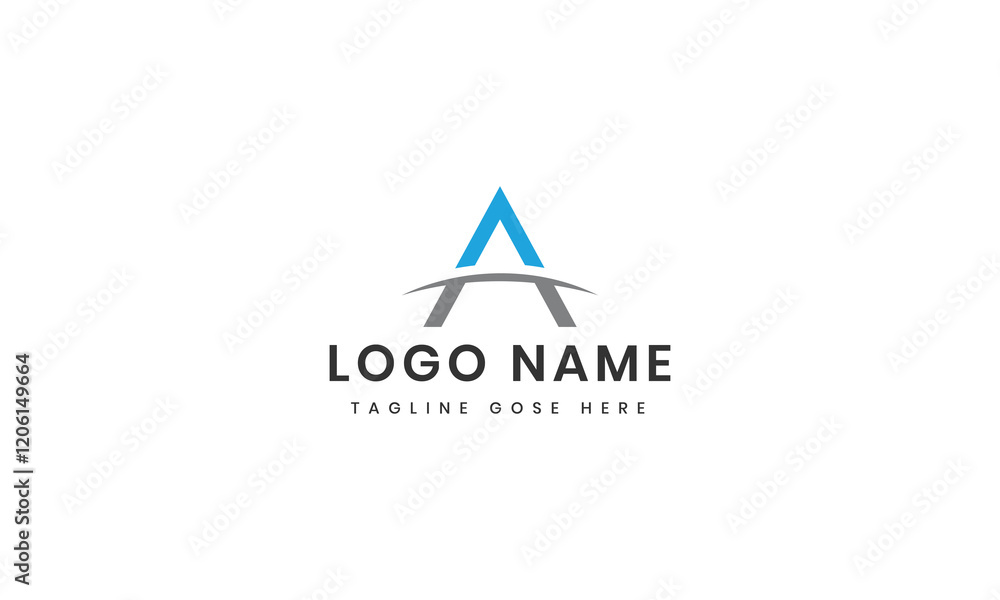 a logo template with abstract shape a logo template with abstract shape