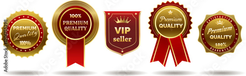 Premium quality colorful badges