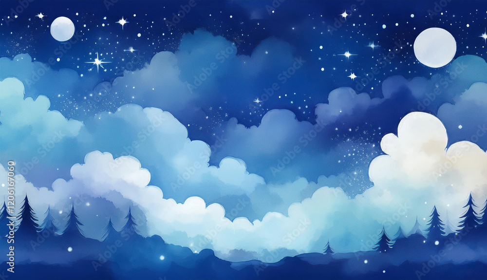 Serene Night Sky Serene Night Sky