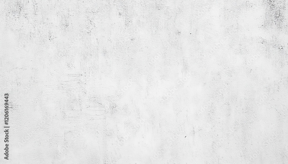 Obraz premium minimalist white concrete texture background with subtle brush strokes, perfect for modern design, branding, or website backdrop