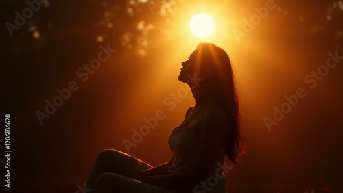 Two women gazing into each other's eyes in golden light, sharing a deep emotional connection