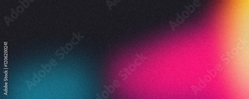 Blurry Grainy Color Gradient Glass Background For Website Cover And Other Professional Social Media Covers photo