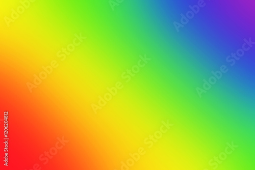 Wallpaper Mural Vibrant gradient blending colors creating a vivid spectrum of hues Torontodigital.ca