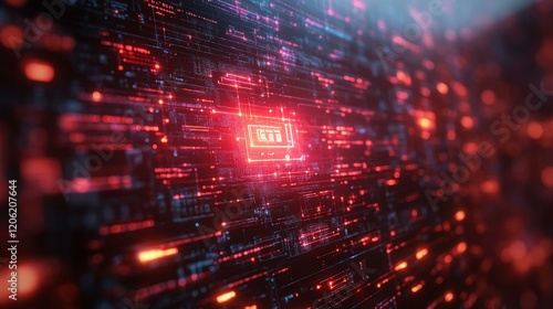 Wallpaper Mural A postal worker organizing envelopes with various addresses into a sorting machine. 388 Torontodigital.ca