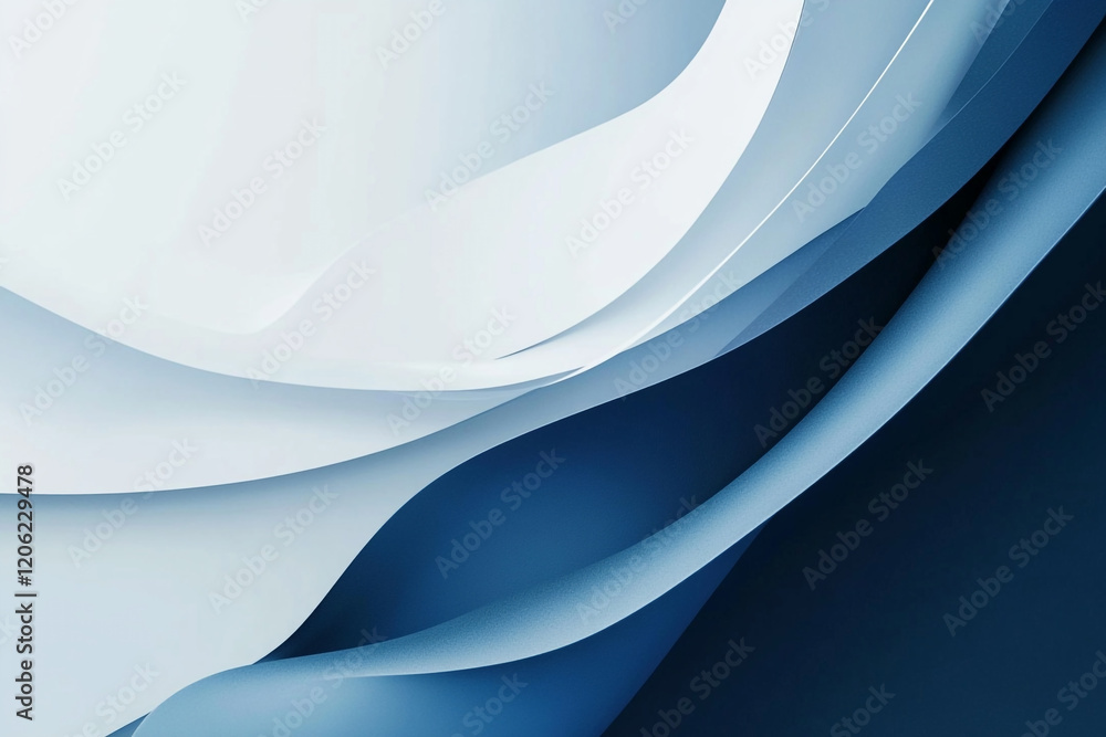 Modern Blue and White Abstract Presentation Background: Sleek and Professional Design Modern Blue and White Abstract Presentation Background: Sleek and Professional Design
