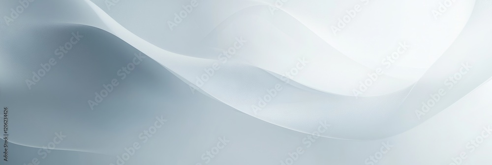 Obraz premium A serene abstract gradient background with soft greys and light blues.featuring subtle transitions.emphasizing peace and clarity.ideal for corporate and professional designs