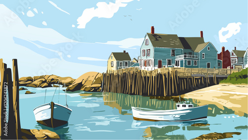 Charming Seaside Town- Rockport