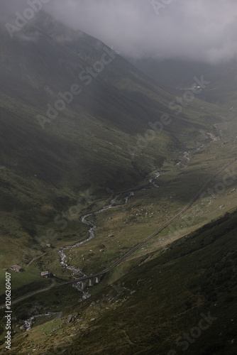 Ausblick vom Furkapass photo