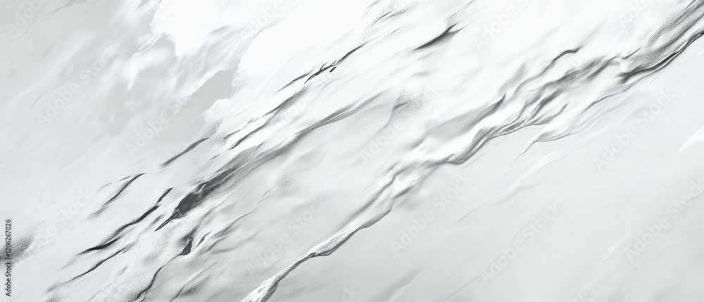 Fototapeta premium Exploring the texture and layered structure of aluminum composite panels indoors