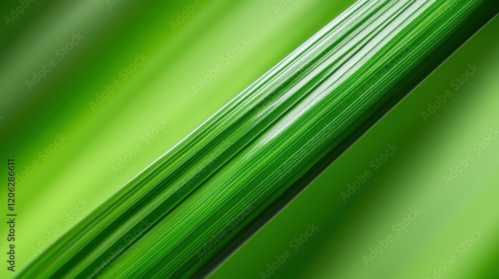 Vibrant green leaf veins close-up showcasing natural details Vibrant green leaf veins close-up showcasing natural details