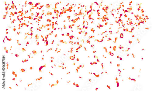 Wallpaper Mural Faling confetti for festival background, birthday party invitation, carnival celebrate, glamour concert. Shiny colourful flying particle. Magic mosaic effect, romantic ceremony vibrant ornament. Torontodigital.ca