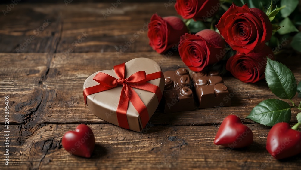 A still life image, themed around love and Valentine's Day. A still life image, themed around love and Valentine's Day.