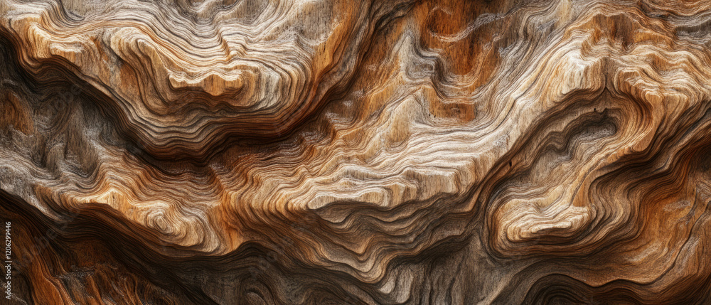 Detailed wood grain texture showcasing intricate patterns and varied shades Detailed wood grain texture showcasing intricate patterns and varied shades