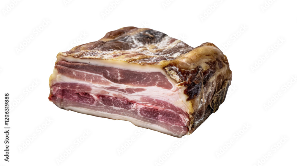 Obraz premium Bacon on transparent background 