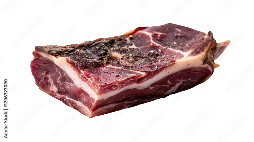 Obraz premium Bacon on transparent background 