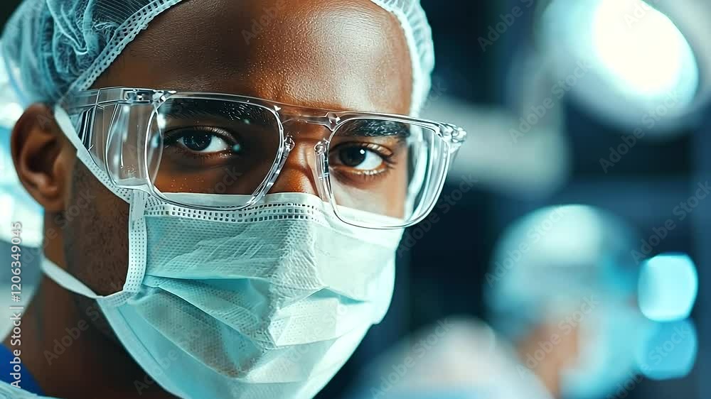 Diverse Healthcare Team in Emergency Surgery Room Diverse Healthcare Team in Emergency Surgery Room