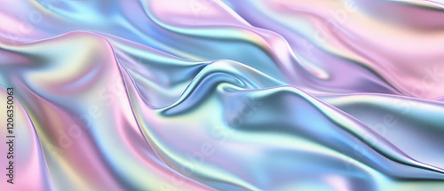 Wallpaper Mural Shimmering texture of iridescent aluminum with shifting colors and visual depth Torontodigital.ca