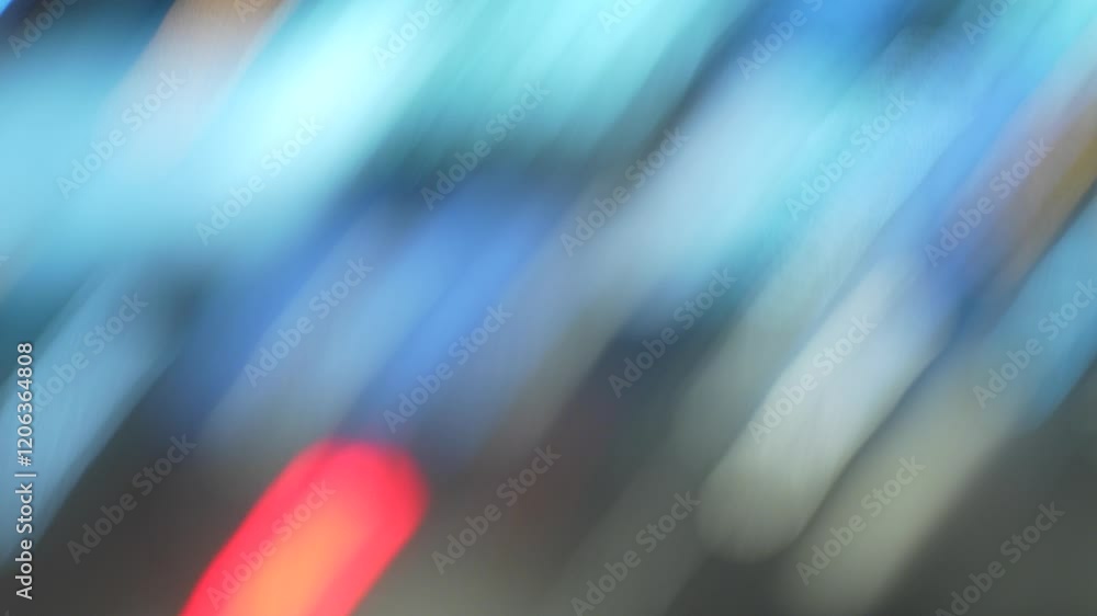 blurred blurred effect of city lights