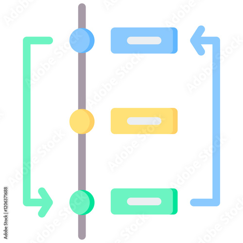 Prioritize Flat Icon