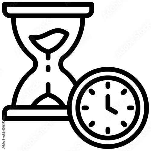 Procrastination Outline Icon