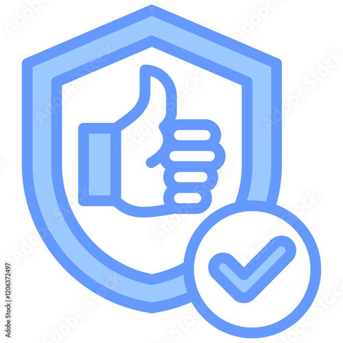 Reliability Blue Icon