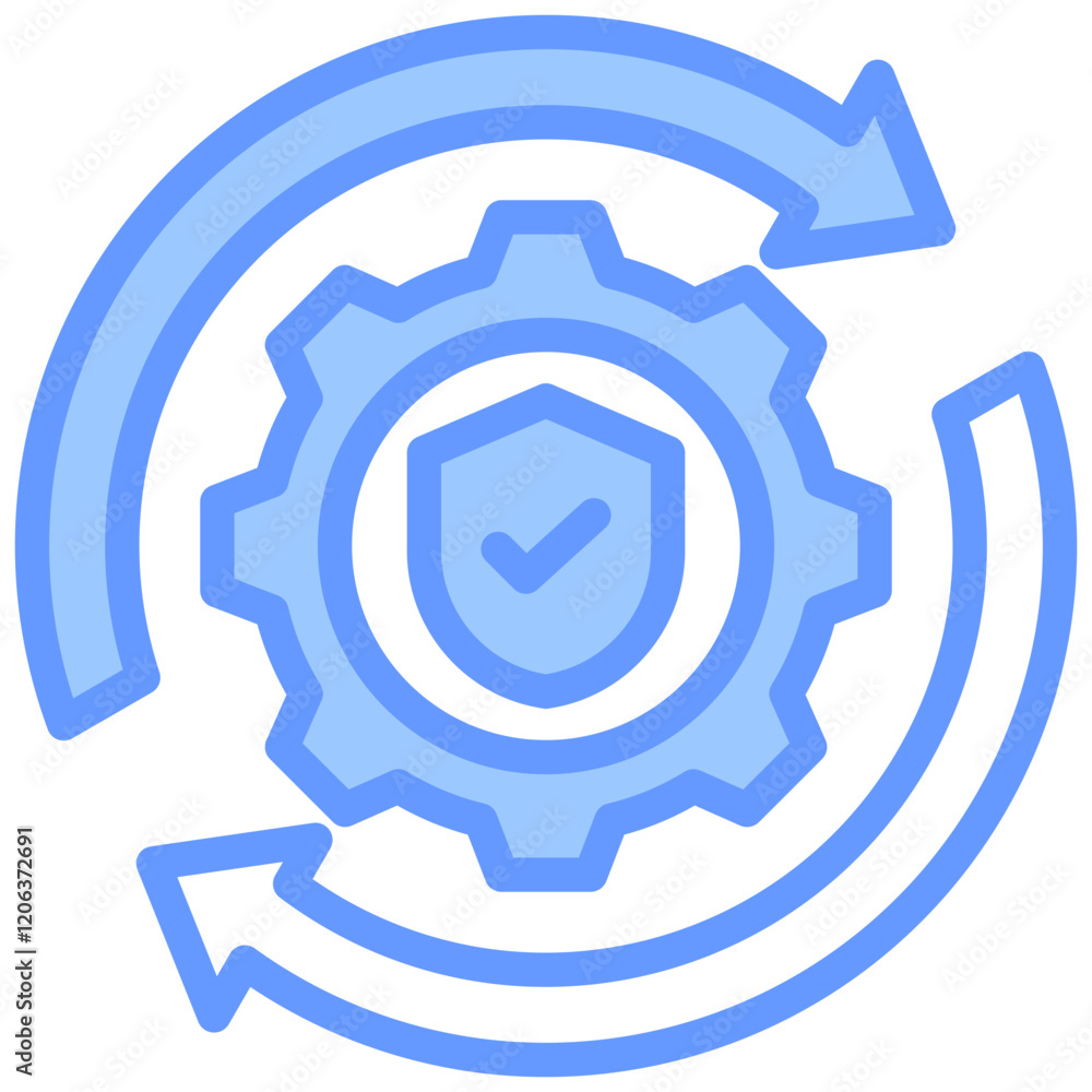 Operational Reliability Blue Icon Operational Reliability Blue Icon