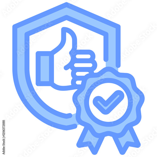 Reliability Blue Icon