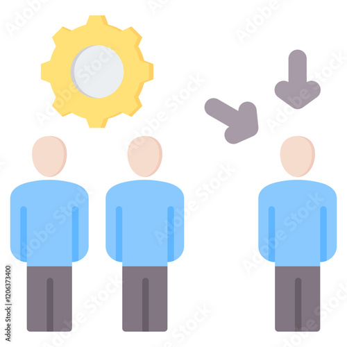 Redundancy Flat Icon