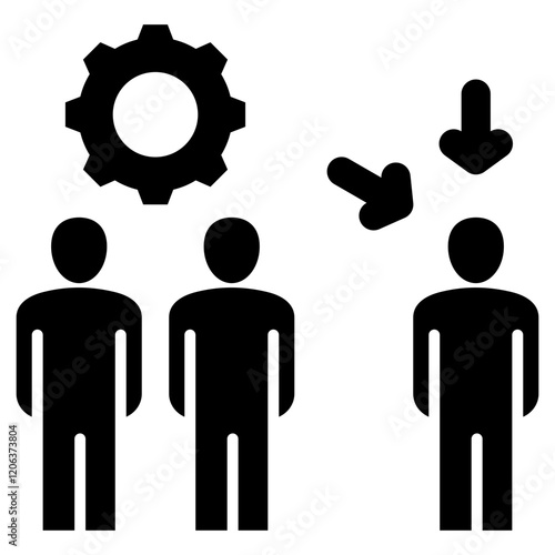 Redundancy Glyph Icon