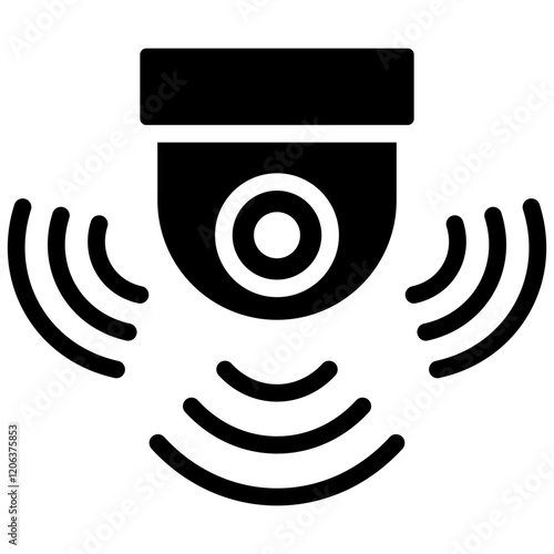 Cctv Glyph Icon