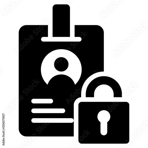 Authentication Glyph Icon