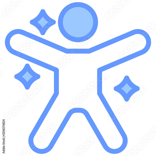 Accessibility Blue Icon