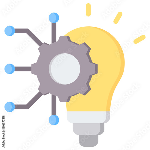 Disruptive Innovation Flat Icon