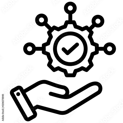 Service Provider Outline Icon