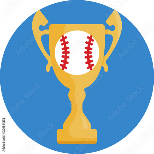 Achievement: Symbolizes recognition for outstanding performance, such as a championship or personal milestone in baseball.