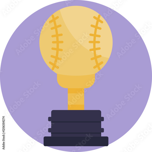 Award: Used to denote a prize given for excellence in a baseball tournament or league.