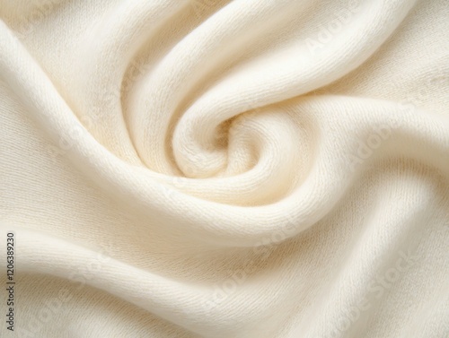 Cream-colored fabric texture, soft and luxurious.