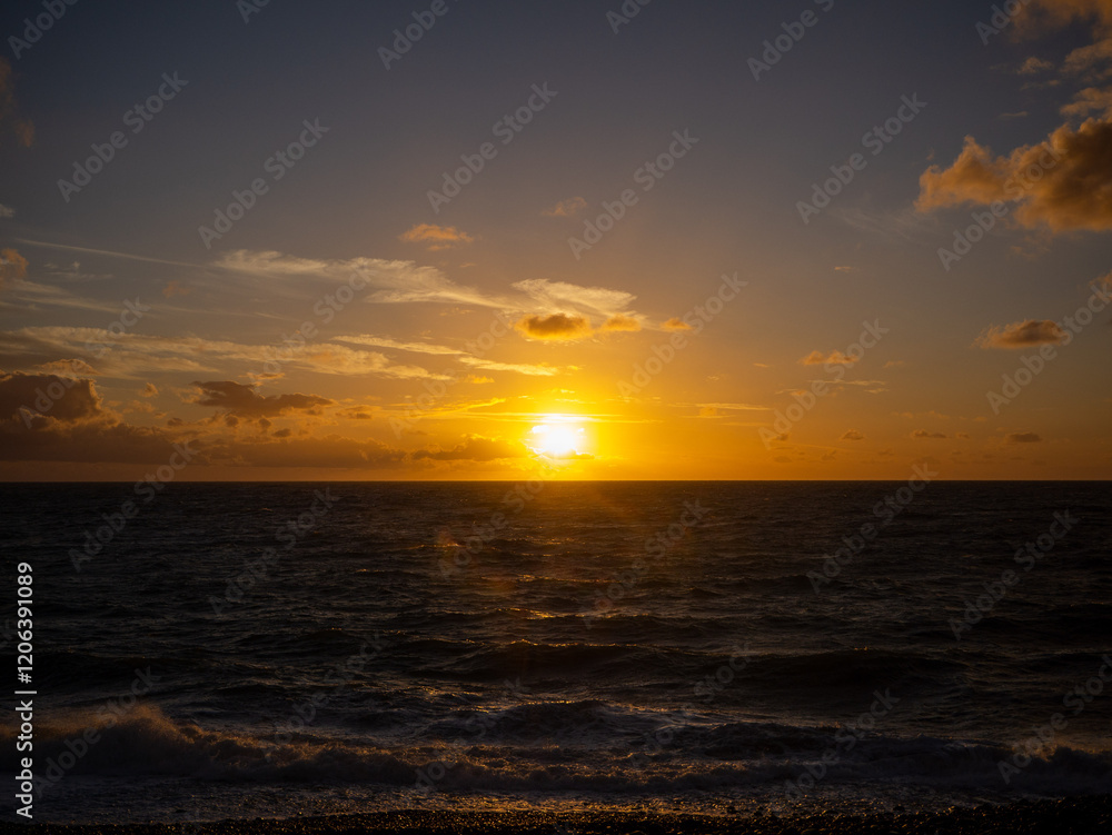 Obraz premium Aberystwyth Sunset