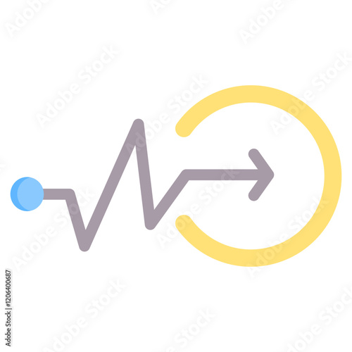 Market Entry Flat Icon
